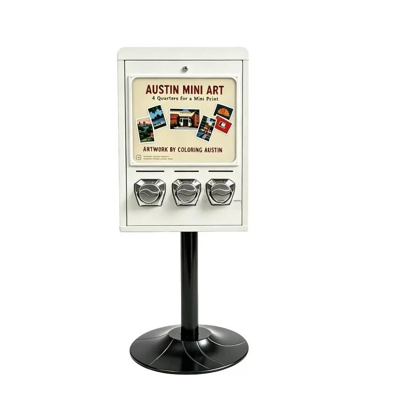 The Tattoo Vending Machine sticker vending machine business