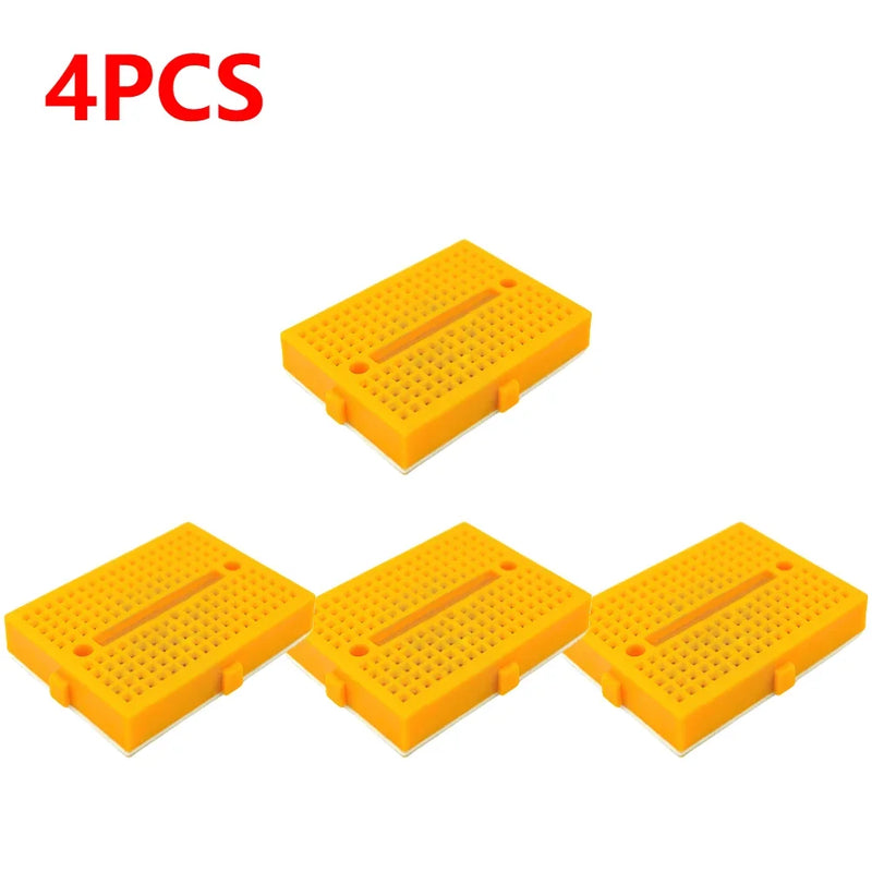 1-10PCS SYB-170 Mini Solderless Prototype Breadboard 170 Holes Breadboard Prototype Board 35x47mm for Small DIY Kits