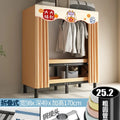 Folding Steel Frame Wardrobe Installation - Free Open Closet Durable and Economic Storage Cabinet for - View 25 | SAMAG