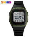 SKMEI 1278  Chrono Countdown Men Wristwatch  Casual Outdoor Male Clock Luminous montre homme Digital Dual Time Sport Mens Watche