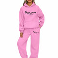 2026 Womens Print Hooded Sweatshirts Suit High Quality Hot Sales Outfits Clothing Fashion Casual Jogging Pants Sets