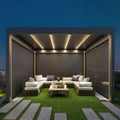 Aluminum Pergola Rainproof Electrically Adjustable Gazebo - View 6 | SAMAG