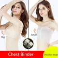 Women's Shapewear Bra FTM Lesbian Front Buckle Breathable Corset Top Summer Thin Chest Binder Vest Underwear Top Shaper