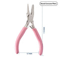 Jewelry Crimping Pliers For Making Tips Tool Tweezers Crimp Nose Pliers Jump Rings & Split Rings Double Rings Diy Accessories