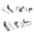 Stainless Steel Adjustable Corner Bracket Heavy Duty Metal 90 Degree L Shaped Angle Corner Braces for Wooden Shelf Furniture