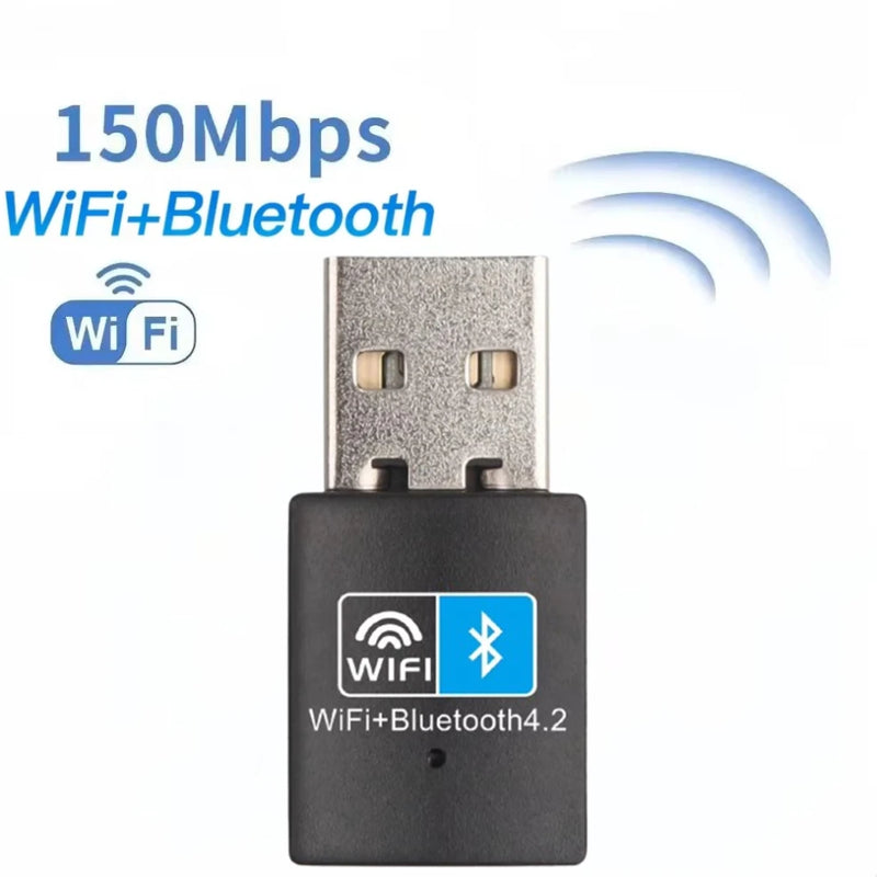 600Mbps USB WiFi Bluetooth Adapter Dual Band 2.4/ 5.8Ghz Wireless Receiver Network Card Dongle for PC - Visuel 7 | SAMAG