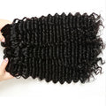 Deep Wave 4 Bundles Deal 15A Brazilian Virgin Human Hair 100% Unprocessed Water Wave Curly Human Hair Extensions Loose Deep Wave