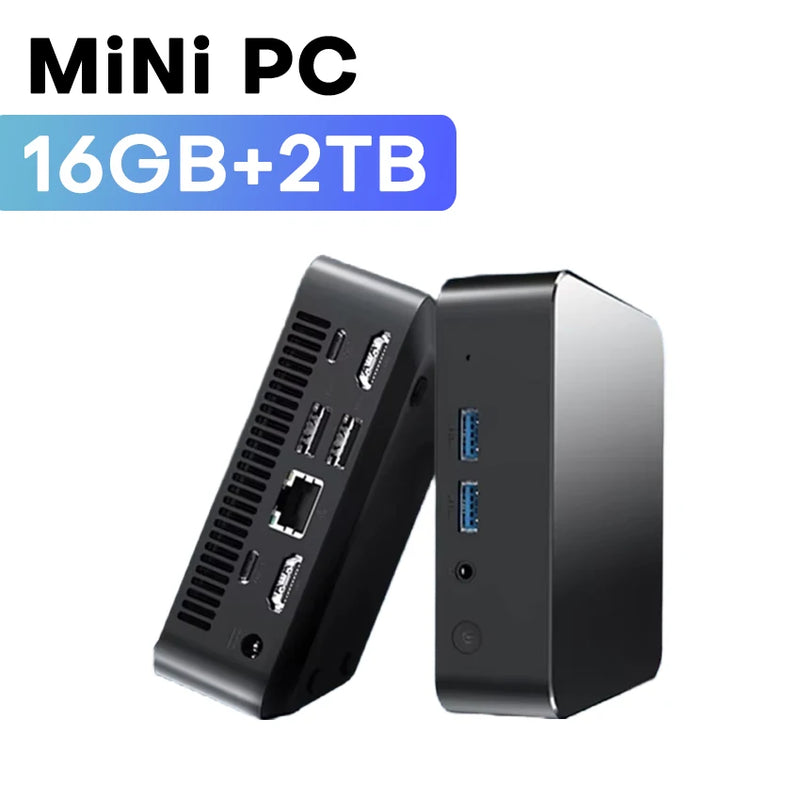 Intel i9 Windows11 Mini PC Protable Gaming i9 10980HK N150 16/32GB RAM WIFI6 BT5.2 4K 1/2TB SSD 1000Mbps Mini Gamer Computer PC
