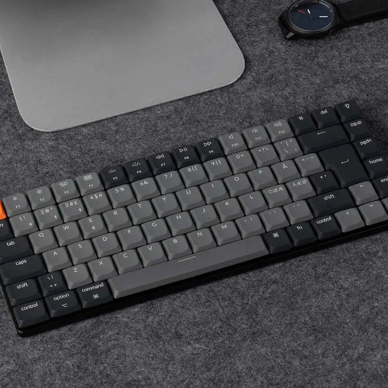 Keychron K3 V3 QMK Wireless Custom Mechanical Keyboard (ISO Layout) Low Profile Switch LSA Shine-through keycaps
