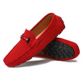 New Men Casual Shoes Fashion Suede Soft Men Loafers Leisure Moccasins Slip on Men's Driving Shoes Lazy Shoe Handmade Flats Comfy