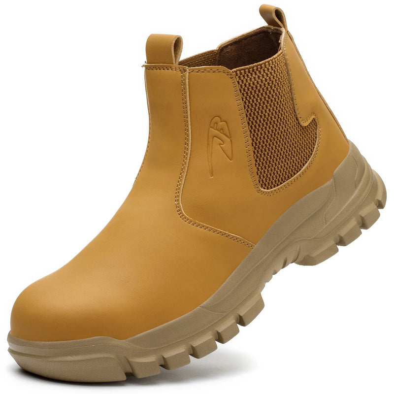 Work Boots Indestructible Safety Shoes Men Steel Toe Shoes Puncture-Proof Sneakers Women Non Slip Work Shoes Male Tactical Boots