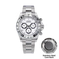 Sugess Panda Diver Chronograph Mens Watch Automatic Peacock SL-4801 Movement Luxury Waterproof Mechanical Wristwatches 2024 New