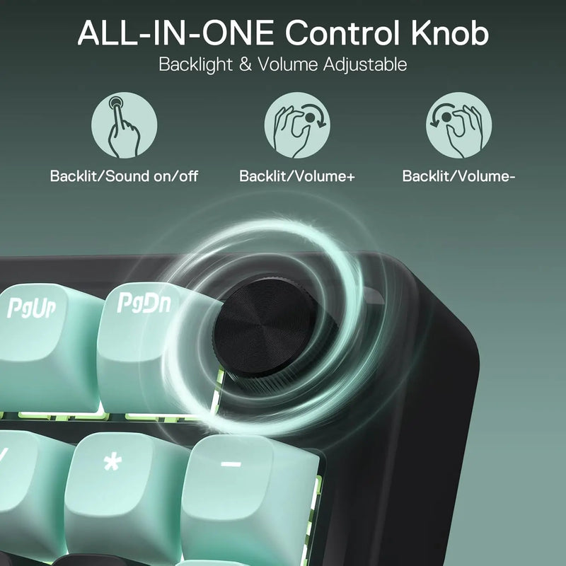 Redragon K686 HE Rapid Trigger Gaming 98 Keys 8K Wired Mechanical Keyboard,Next-Gen UltraMag 100% POM Silky Magnetic Switch