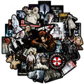50PCs Resident Evil Stickers For Laptop Scrapbook Luggage Guitar Helmet DIY Graffiti Aesthetic Stickers Creative Gift