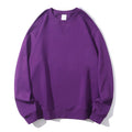 380g Tight Match Heavy Inverted Triangle Loose Versatile Solid Cotton Vintage Autum Winter Long Sleeve Round Neck Sweater