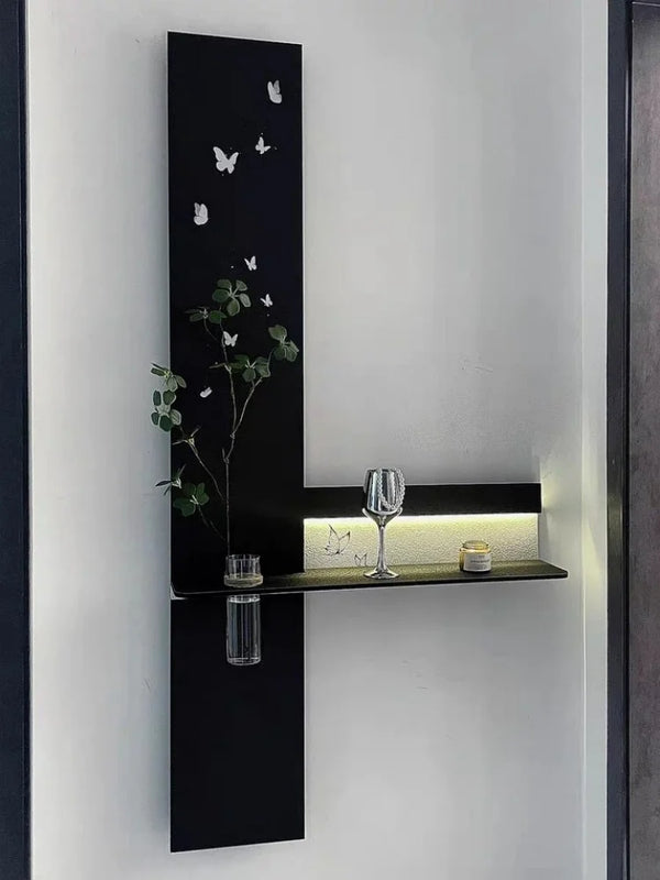 Hydroponic Green Plants Entrance LED Decorative Painting Sandstone Home Decoration Living Room Bedroom Corridor Mural Light
