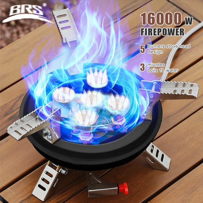 BRS - 201A Portable Camping Gas Stove 16000W High Pressured | SAMAG