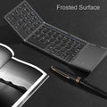 Pocket Portable Tri-folding Touchpad Foldable Keyboard Folding Wireless Keyboard for Tablets