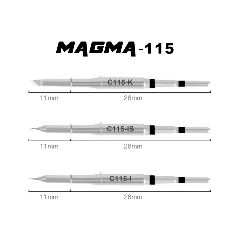 AIFEN Welding Tips C210 C245 C115 Soldering Iron Head Replacement for Aixun J - BC Sugon Stations Solder - View 4 | SAMAG
