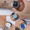 San Martin 36mm 39mm Gada Classic Simple Enamel Dial Miyota 90S5 Original Design Dress Men Automatic Mechanical Watch SN0144