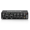 Audio Interface Depusheng MD22 USB 3.0 Sound Card with Monitoring Electric Guitar Live Recording For Studio Singing Micro