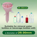 5/10Pcs Automatic Drip Irrigation System for Plants, Adjustable Self Watering Spikes, EU/US Bottle Cap Watering Kit