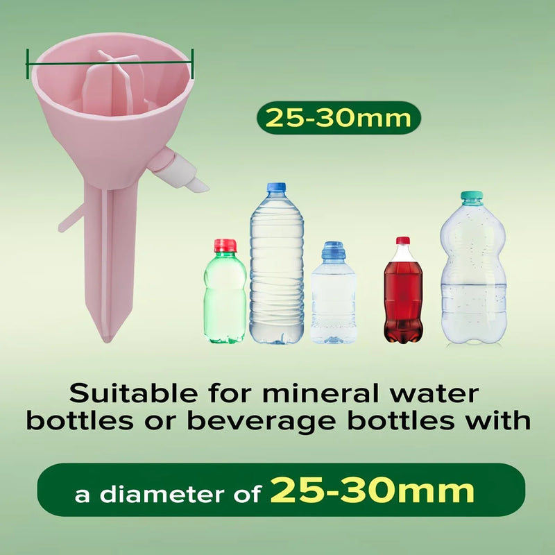 5/10Pcs Automatic Drip Irrigation System for Plants, Adjustable Self Watering Spikes, EU/US Bottle Cap Watering Kit