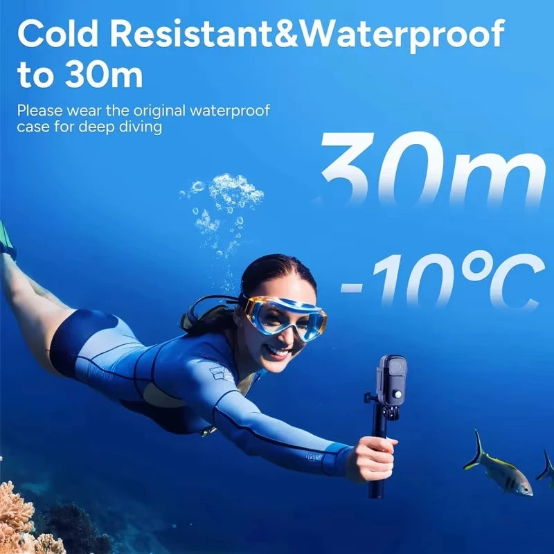 SJCAM C100Plus Motion Camera Thumb Cam 4K 30M Waterproof 2.4G WiFi Action Sport Action Cam EIS Bicycle Helmet Motorcycle