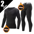 Men's Warm Set with Thin Velvet Inner Handsome Fashionable Comfortable Moisture Absorbing Multi functional Set for Home Use