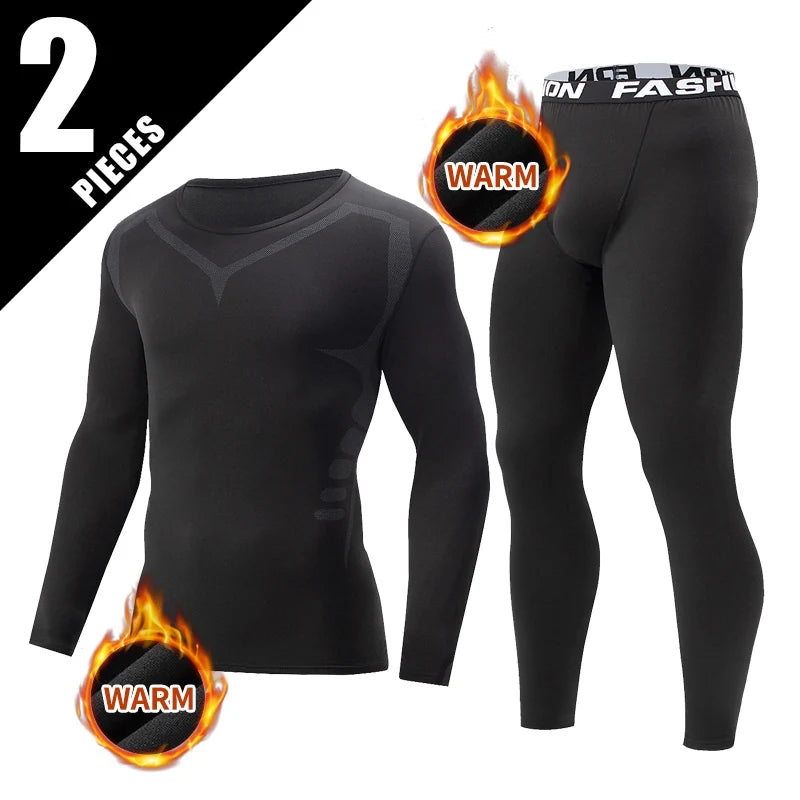 Men's Warm Set with Thin Velvet Inner Handsome Fashionable Comfortable Moisture Absorbing Multi functional Set for Home Use