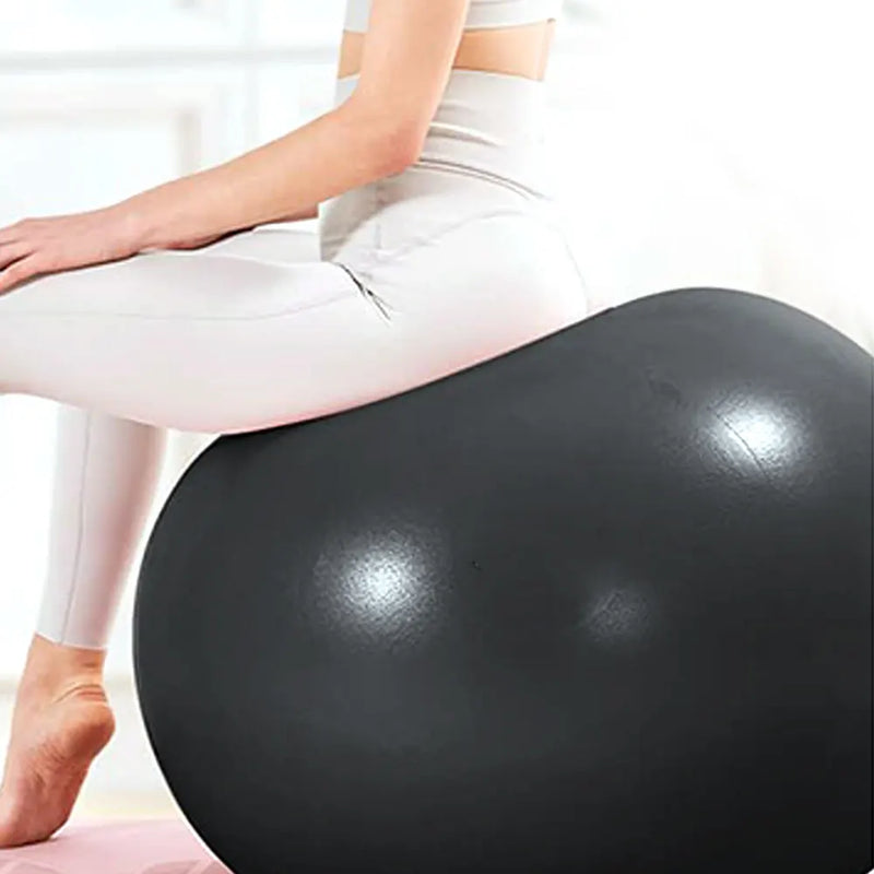 75cm PVC Yoga Ball with Slip-Resistant Fitness | SAMAG