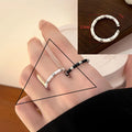VENTFILLE 925 Sterling Silver Bow Tie Open Finger Ring For Women Gift Cute Design Fashion Jewelry Gift Wholesale