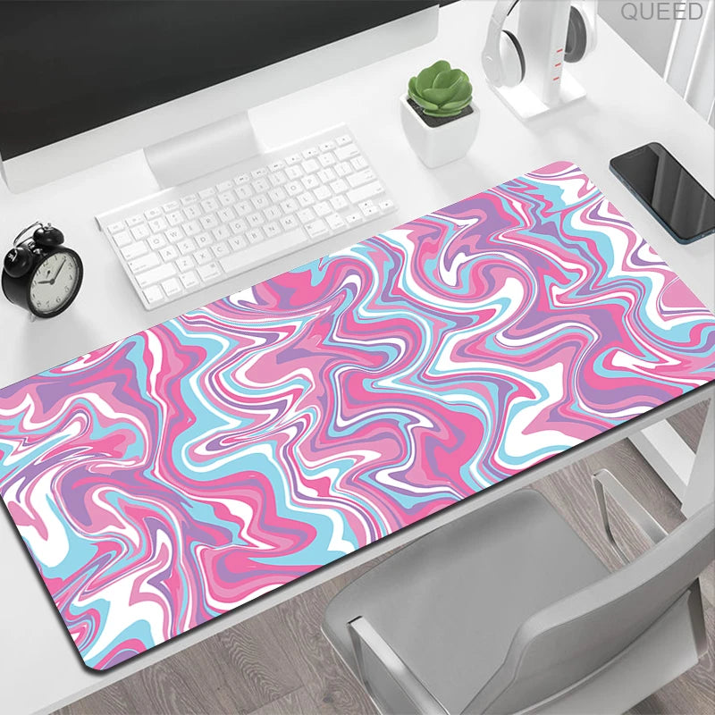Strata Liquid 900x400 Mouse Pad Computer Laptop Anime Keyboard Mouse Mat XXL Large Mousepad Keyboards Gamers Decoracion Desk Mat