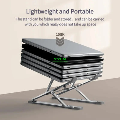 High-efficiency aluminum alloy laptop stand, adjustable | SAMAG