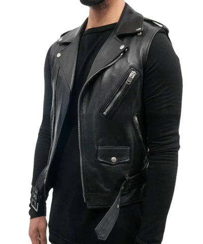 Leather Camisole Knight Costume Men Medieval Armor | SAMAG