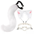 Sexy Temptation Festival Party Role Playing Toys Cat Ears and Tail Set Fox Catwoman Accessories Headbands Uniform Temptation