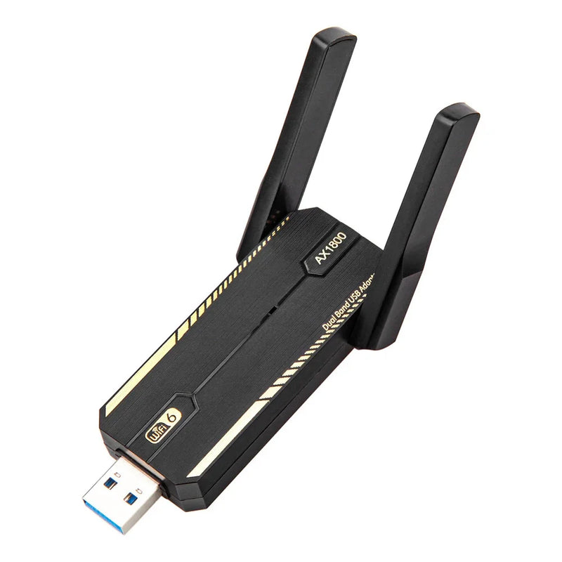 Kebidumei AX1800 USB 3.0 WiFi 6 Adapter Dual Band 2.4G/5G Wireless Network Card MU - MIMO WPA3 for PC - Visuel 7 | SAMAG