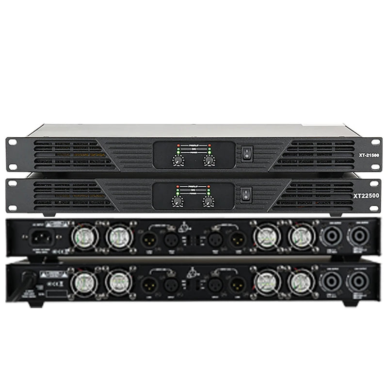 ShennDare XT22500 Professional Power Amplifier 2x2400W 8ohm DJ Subwoofer Amplifier 2 Channel Class D 2X3600W 4Ohm Speaker Preamp