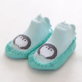 Baby Shoes Cotton Floor Socks Shoes Cartoon Cute Baby First Walkers Toddler Shoes Girl Boys Kids Soft  PU Sole Shoe Anti-slip