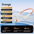 Wireless Bone Conduction Earphones For Running Swimming With Mic Hand-Free Bluetooth Headphone With TF Card Compatible Earbuds