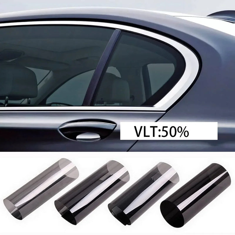 Width 40/50/60/70/80/90 cm Heat & UV Block Professional Window Tint Auto Car UV Protector Glass Sticker Sun Shade Window Film