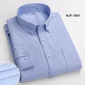 Spring and Autumn Men's Pure Cotton Long sleeved Shirts | SAMAG