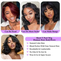 Bob Wigs Human Hair Body Wave 8-16inch V Part Wigs for Black Women Upgrade U Part Human Hair Wig Glueless Lace wigs Short Bob