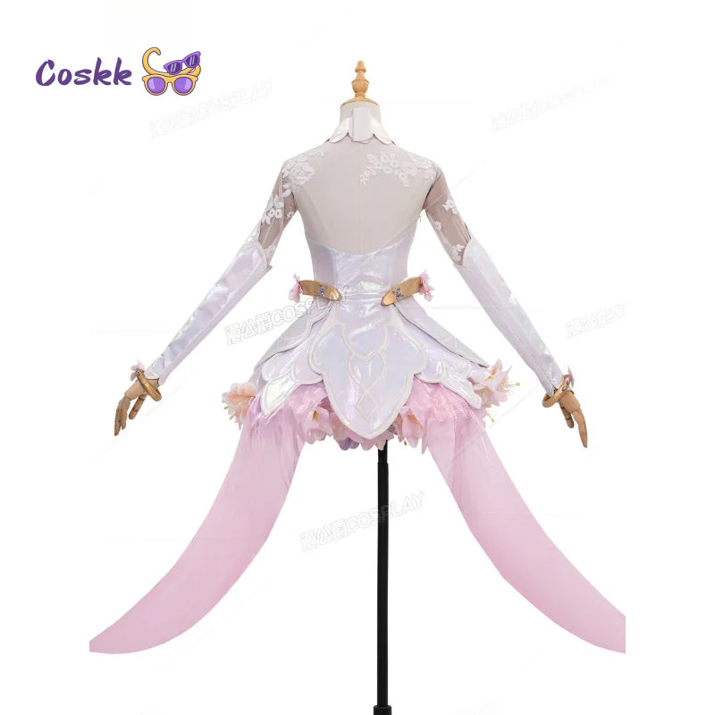 Game OW Kiriko Cosplay Costume Uniform Women Flower sweet wedding dress accessorie Halloween carnival Christmas new uniform
