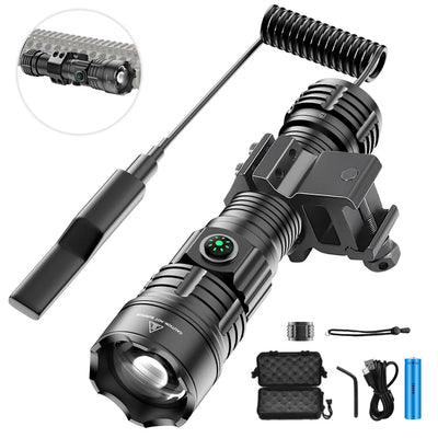 LED Flashlight Tactical Night Scout Hunting Lights Set | SAMAG