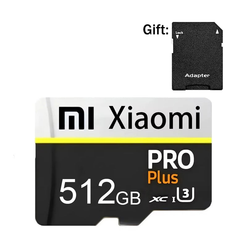 128GB SD Card Mini Memoria SD Memory Card Support 4K UHD Video TF Games Micro Flash Card 256GB 512GB For Lenovo Xiaomi Nintendo