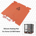 Toaiot 300/350mm Silicone Heated Bed Heating Pad with Hole 220V 750W/1000W for Voron 2.4 R2/Trident 3D Printer Parts Hot Bed