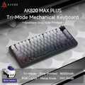 AJAZZ AK820/Pro Wireless Mechanical Keyboard Bluetooth 5.1 2.4G USB-C Wired Hot Swappable RGB Gaming Keyboard Gasket Mount with