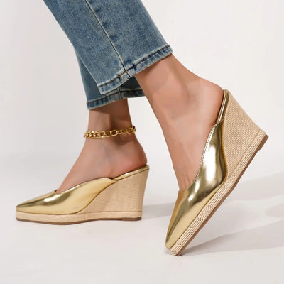 Fashion High Heels for Woman Gold Black Silver Elegant | SAMAG