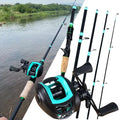 Lure Fishing Rod Combo 1.8/2.1m Carbon Spin/Cast Travel - View 5 | SAMAG